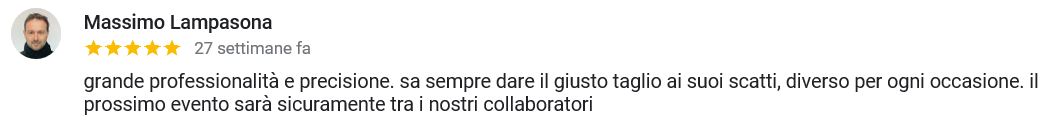 recensione 5 stelle google