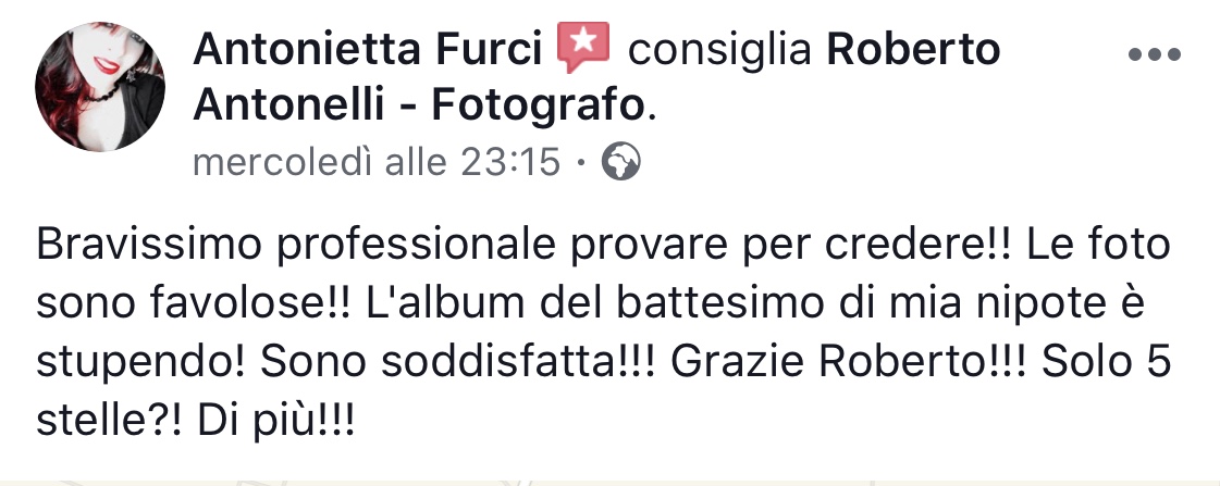 recensione 5 stelle google