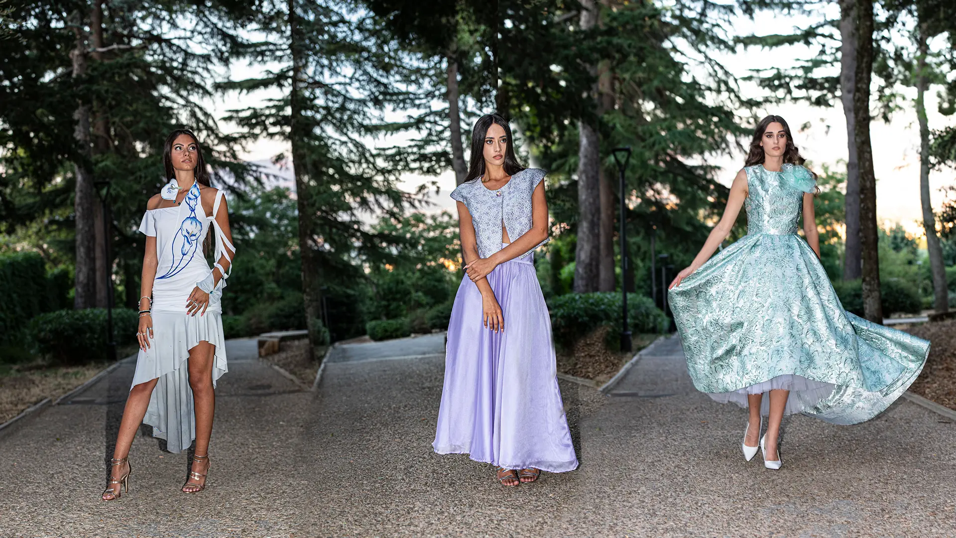 shooting fotografico moda femminile a Velletri in esterna