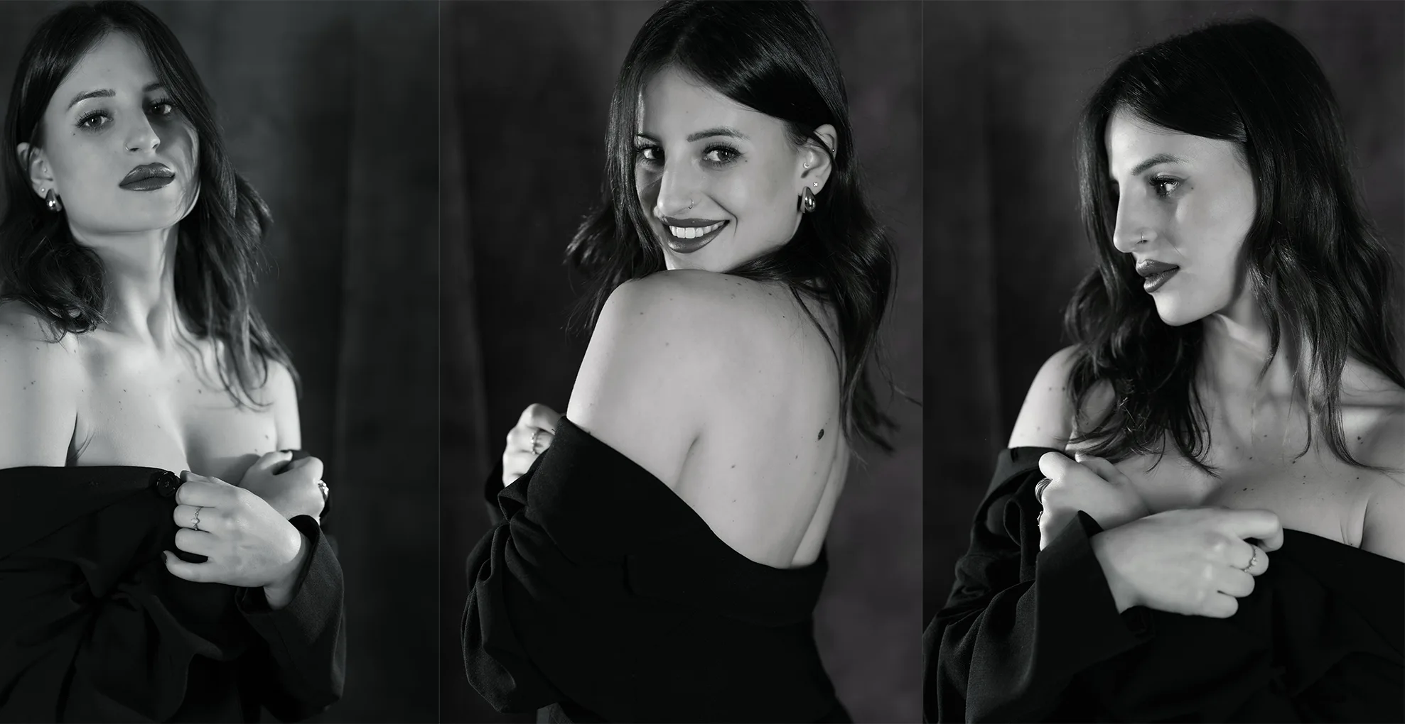 shooting fotografico glamour femminile a Roma in studio professionale